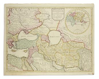 SENEX, JOHN. Group of engraved maps with fine original hand-color in full.